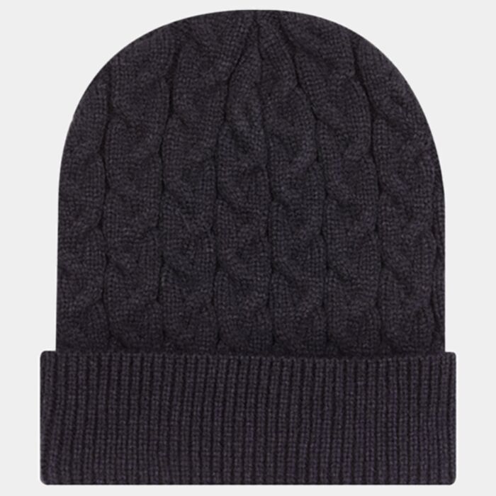OTTO CAP® 12" Cable Knit Beanie w/ Rib Knit Cuff Thumbnail