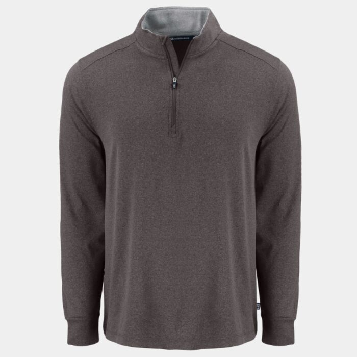 Cutter & Buck Forge Recycled Four-Way Stretch Mens Quarter Zip Pullover Thumbnail