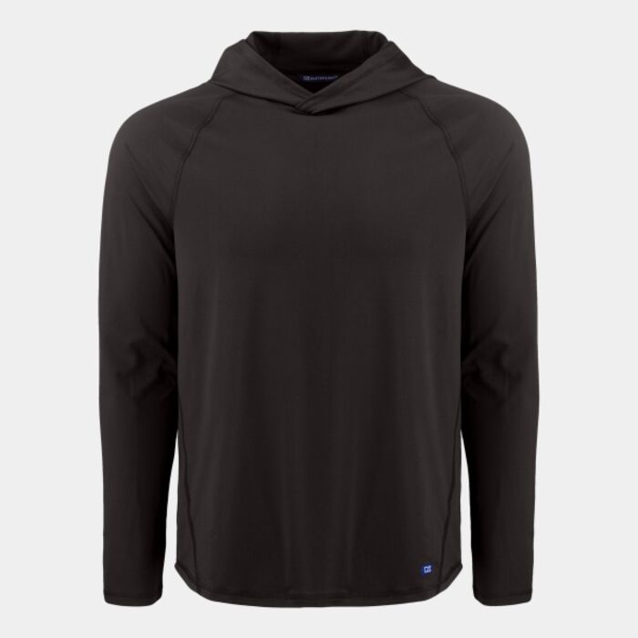 Cutter & Buck Prospect Recycled Featherlight Stretch Mens Big & Tall Hooded Pullover Thumbnail