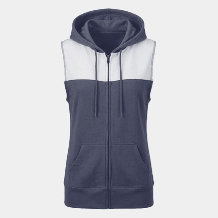 Unisex Sleeveless Hooded Sweatshirt Thumbnail