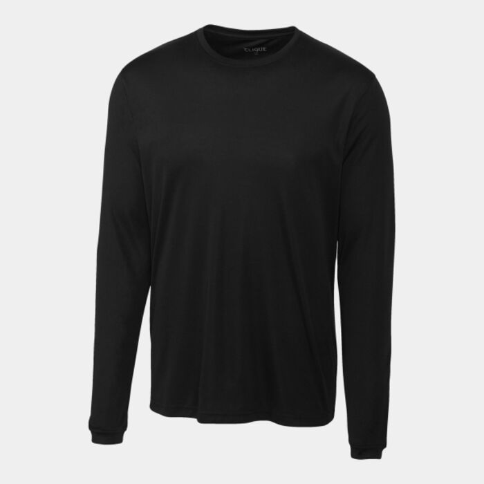 Clique Spin Eco Performance Long Sleeve Mens Tee Shirt Thumbnail
