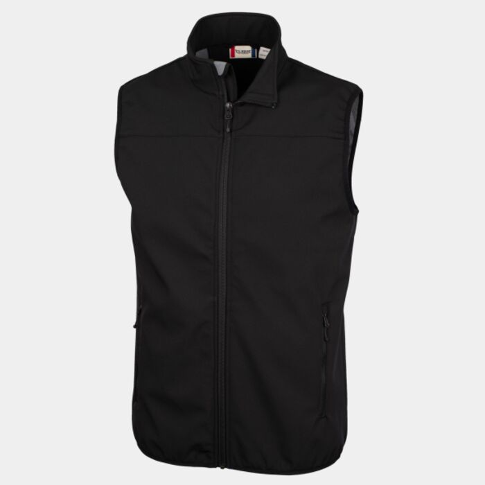 Clique Trail Eco Stretch Softshell Full Zip Mens Vest Thumbnail