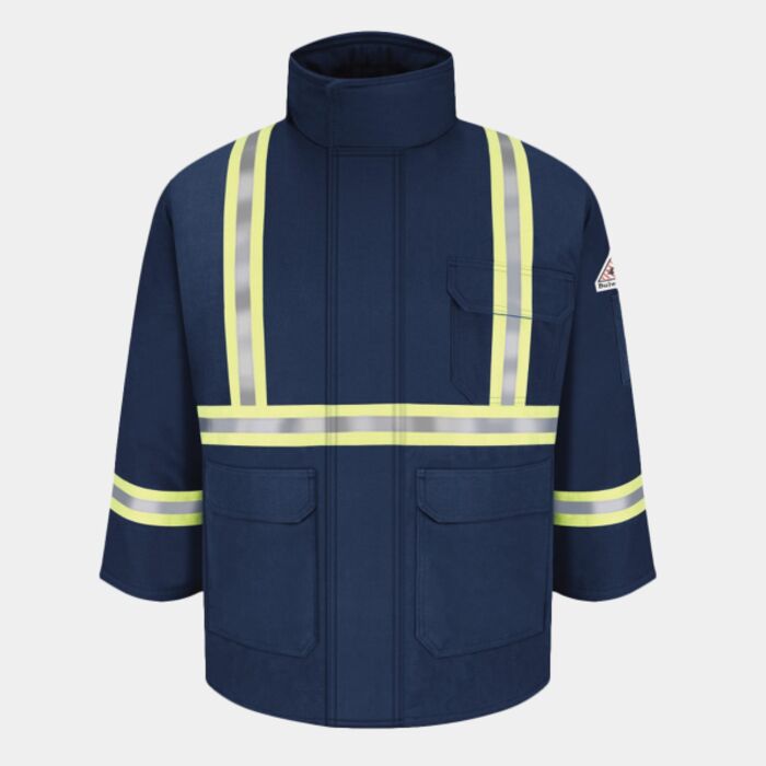 Men's Deluxe Parka With Reflective Trim - EXCEL FR® ComforTouch Thumbnail