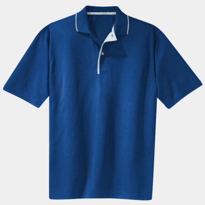Dri Mesh ® Polo with Tipped Collar and Piping Thumbnail