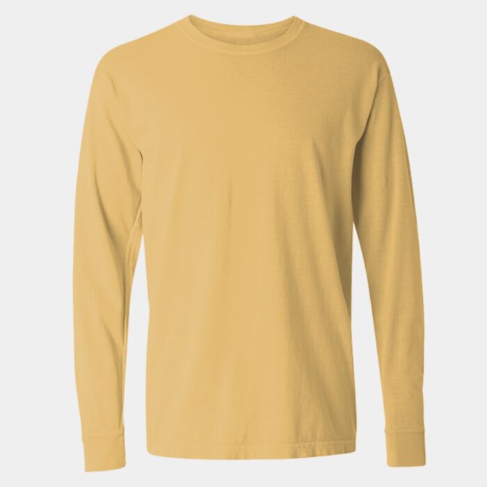 Unisex Garment-Dyed Heavyweight Long Sleeve T-Shirt Thumbnail