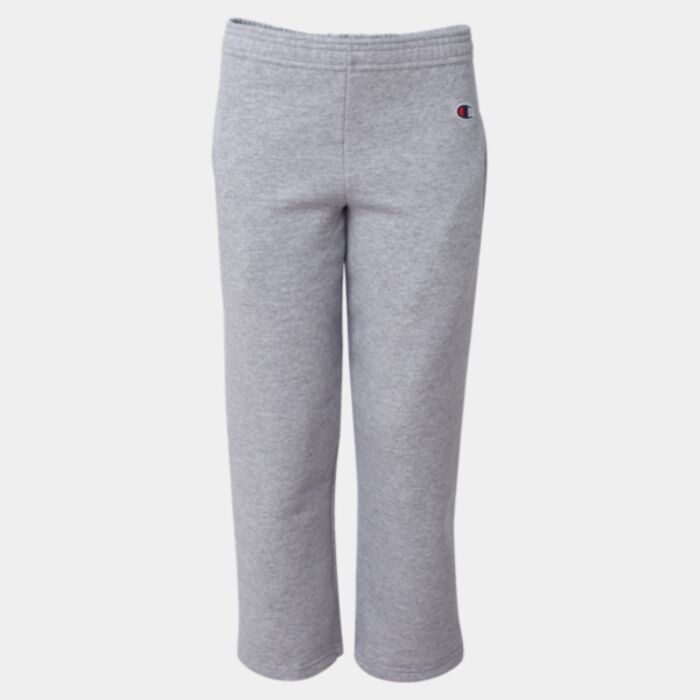 Youth Powerblend® Open-Bottom Sweatpants with Pockets Thumbnail