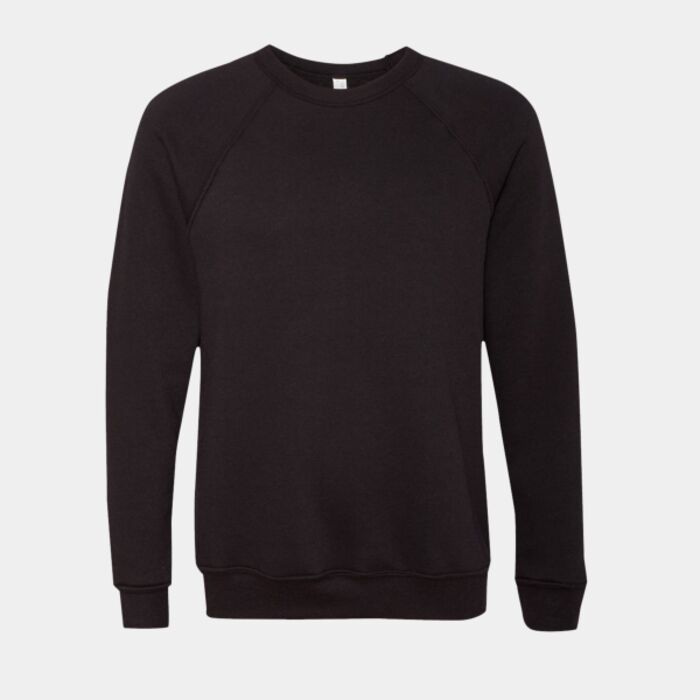 Unisex Sponge Fleece Raglan Crewneck Sweatshirt Thumbnail