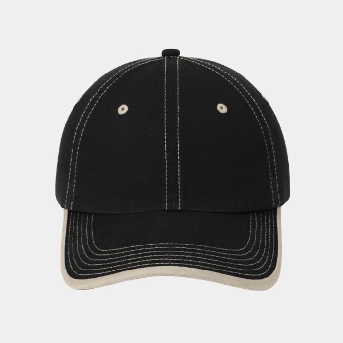 Vintage Washed Contrast Stitch Cap Thumbnail
