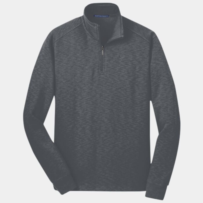 Slub Fleece 1/4 Zip Pullover Thumbnail