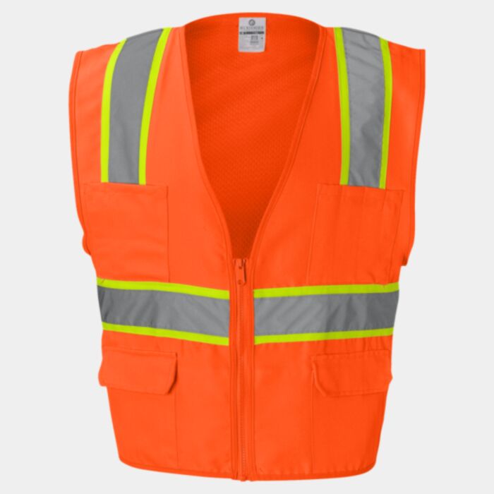 Unisex Ultra-Cool™ Solid Front Vest with Mesh Back Thumbnail