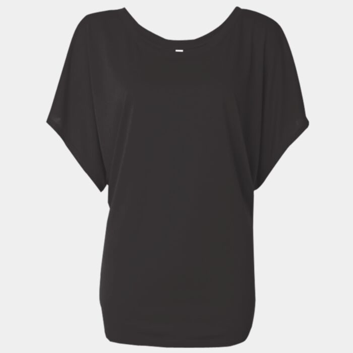Women’s Flowy Draped Dolman Tee Thumbnail
