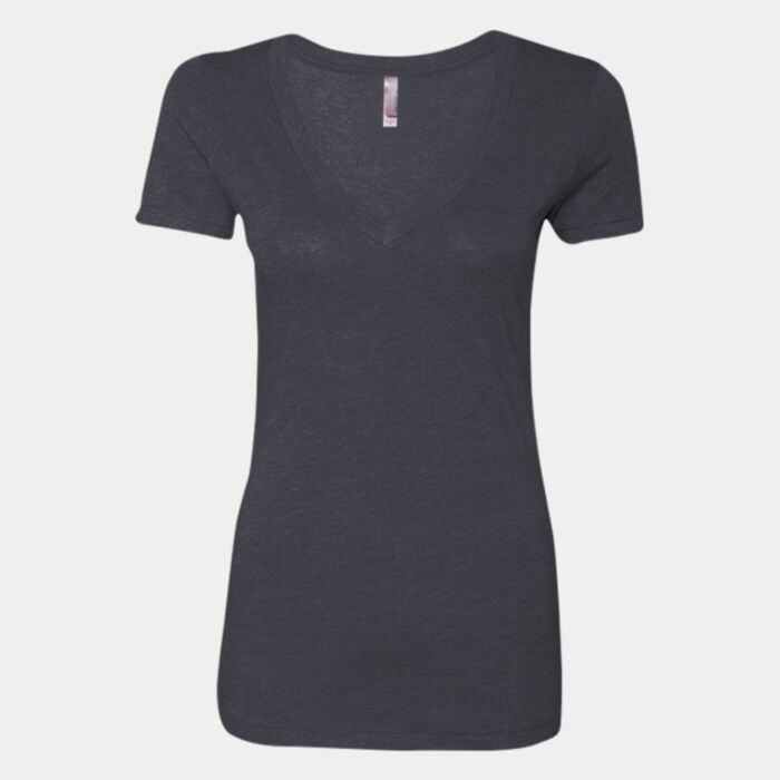 Women’s Triblend Deep V-Neck T-Shirt Thumbnail