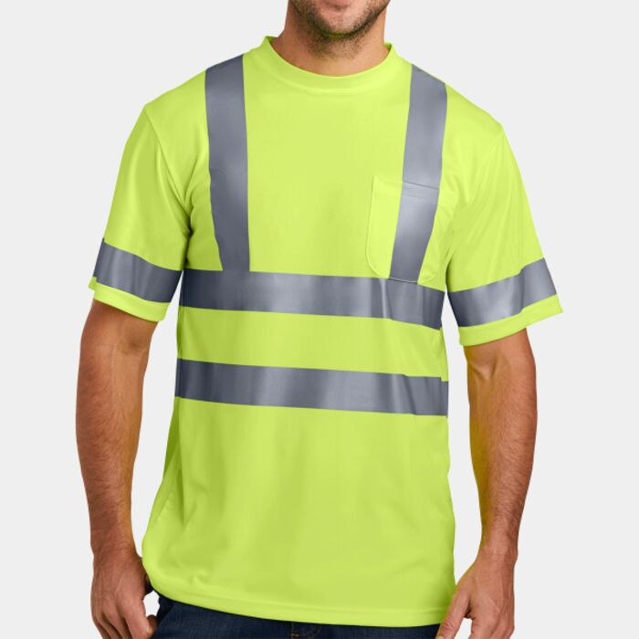 Ansi 107 Class 3 Short Sleeve Snag Resistant Reflective T Shirt Thumbnail