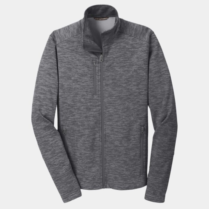 Digi Stripe Fleece Jacket Thumbnail