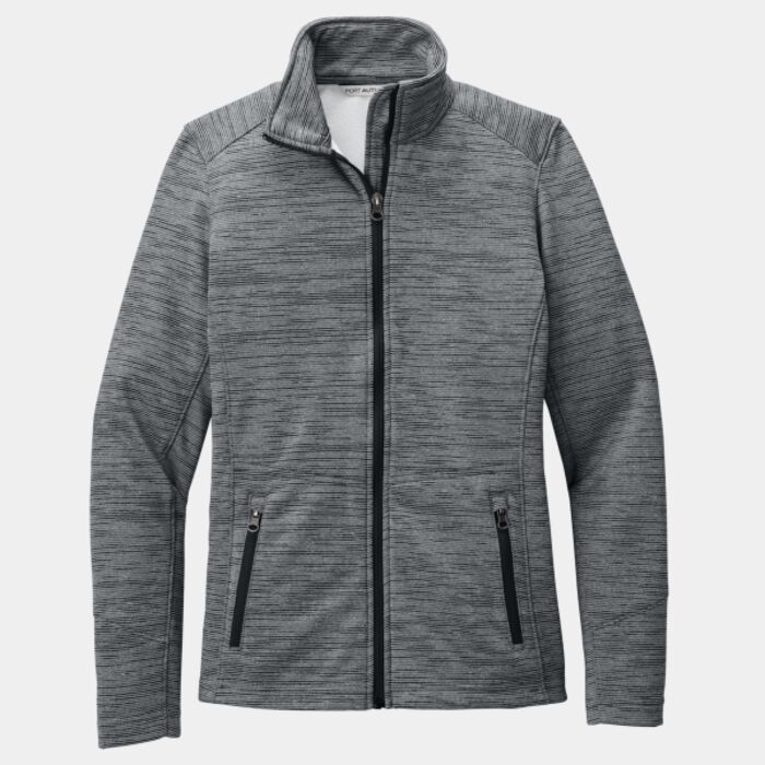 Women's Digi Stripe Fleece Jacket Thumbnail