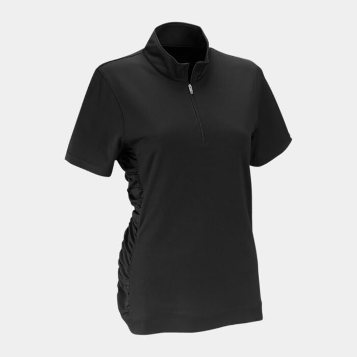 Women's Vansport? Omega Ruched Polo Thumbnail