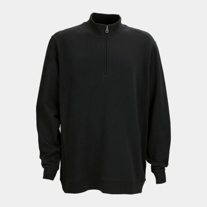 Premium Cotton 1/4-Zip Fleece Pullover Thumbnail