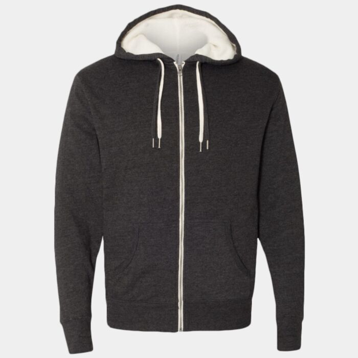 Unisex Sherpa-Lined Hooded Sweatshirt Thumbnail