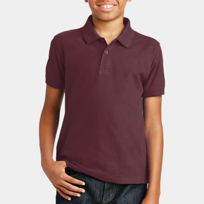 Youth Core Classic Pique Polo Thumbnail