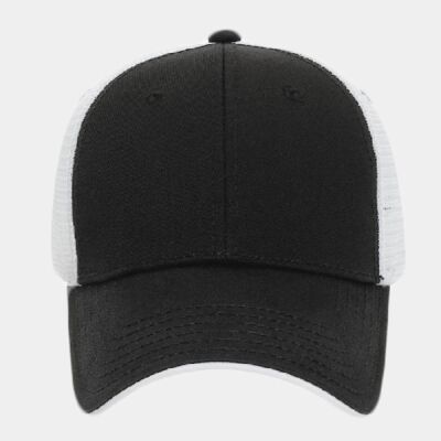 OTTO CAP 6 Panel Low Profile Mesh Back Trucker Hat Thumbnail