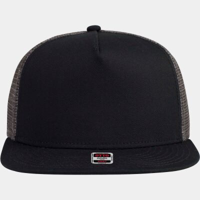 OTTO CAP "OTTO SNAP" 5 Panel Pro Style Mesh Back Trucker Snapback Hat Thumbnail