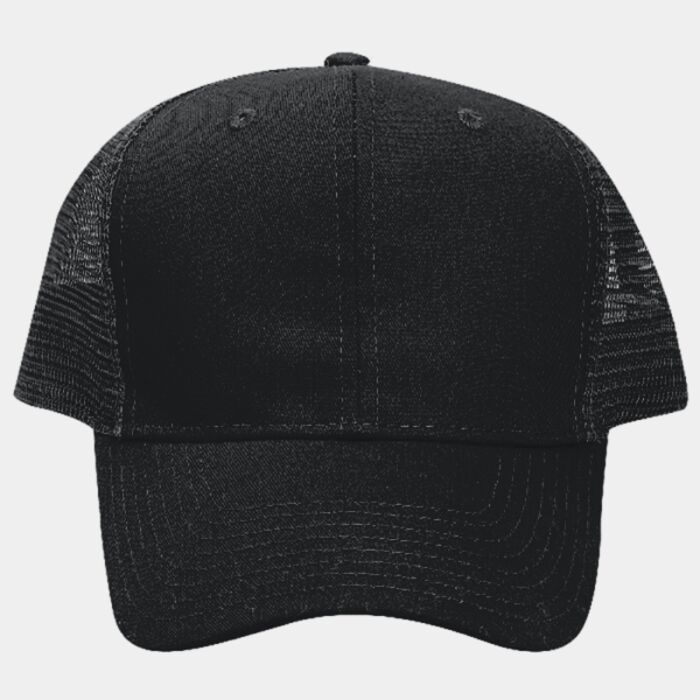 OTTO CAP 6 Panel Mid Profile Mesh Back Trucker Hat Thumbnail