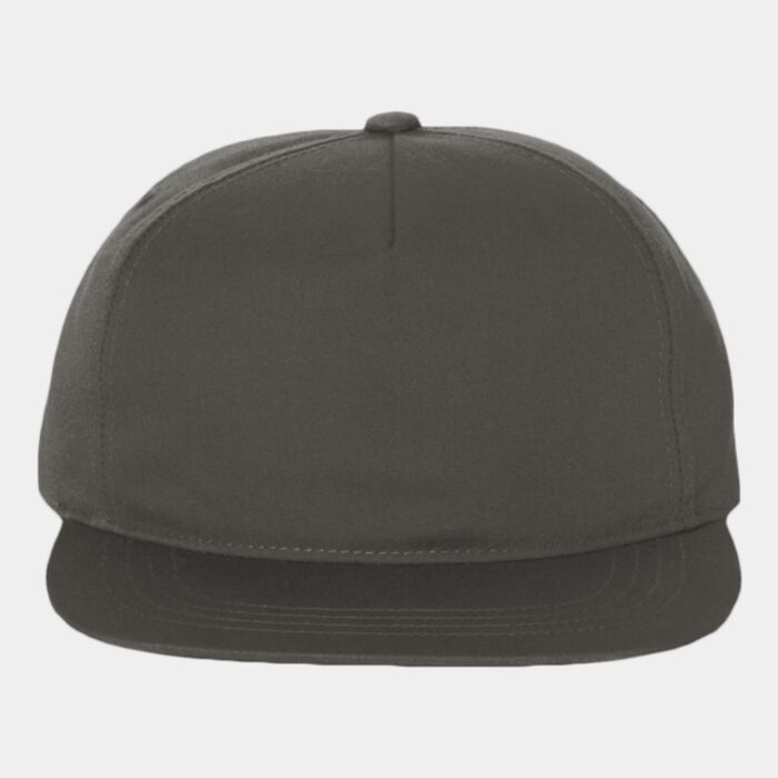 Lightly-Structured Five-Panel Snapback Cap Thumbnail