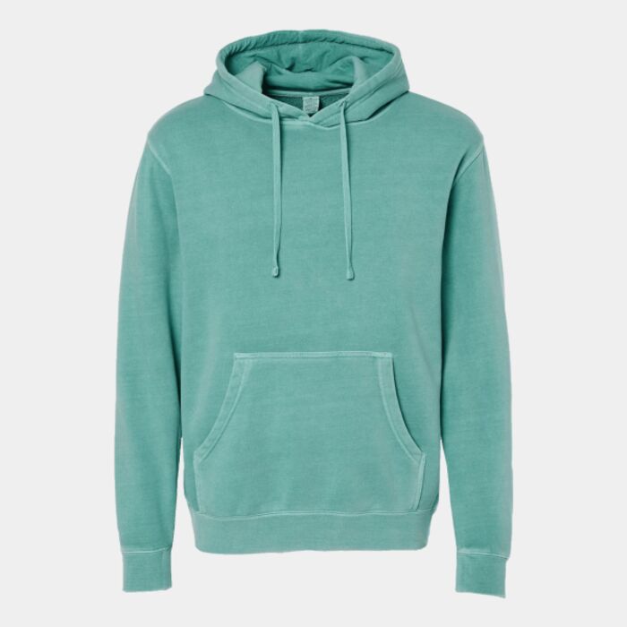 Unisex Midweight Pigment-Dyed Hooded Sweatshirt Thumbnail