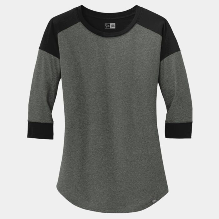 Women's Heritage Blend 3/4 Sleeve Baseball Raglan Tee Thumbnail