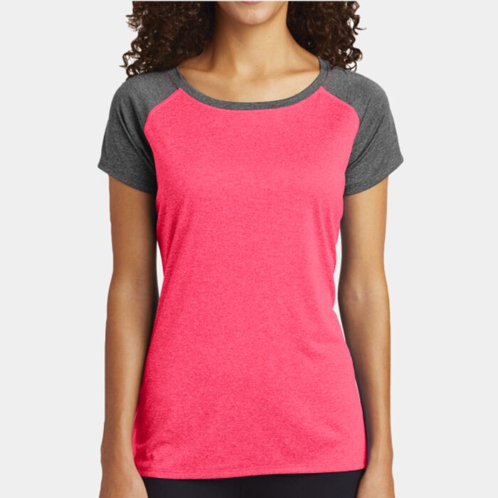 Women's Heather On Heather Contender Scoop Neck Tee Thumbnail