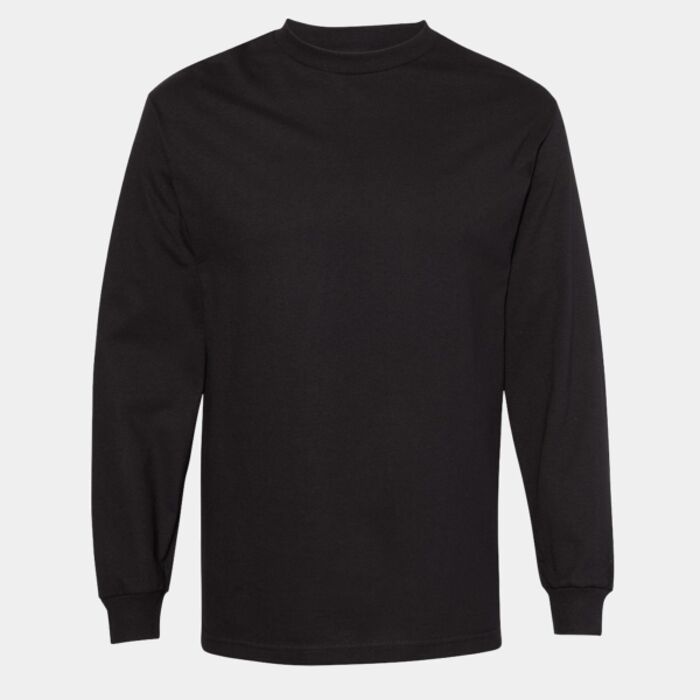 Unisex Heavyweight Cotton Long Sleeve Tee Thumbnail