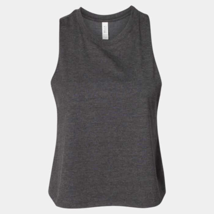 Women's Racerback Crop Tank Thumbnail