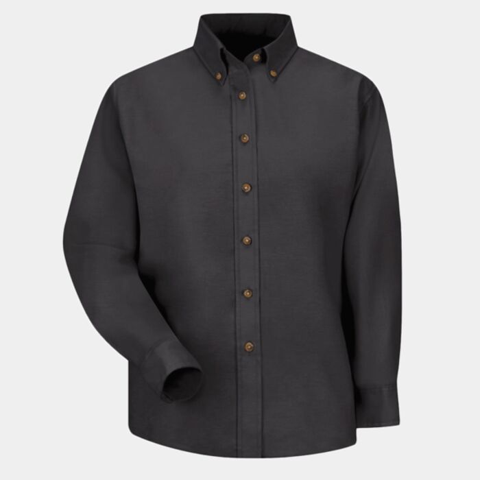 Women's Poplin Dress Shirt Thumbnail