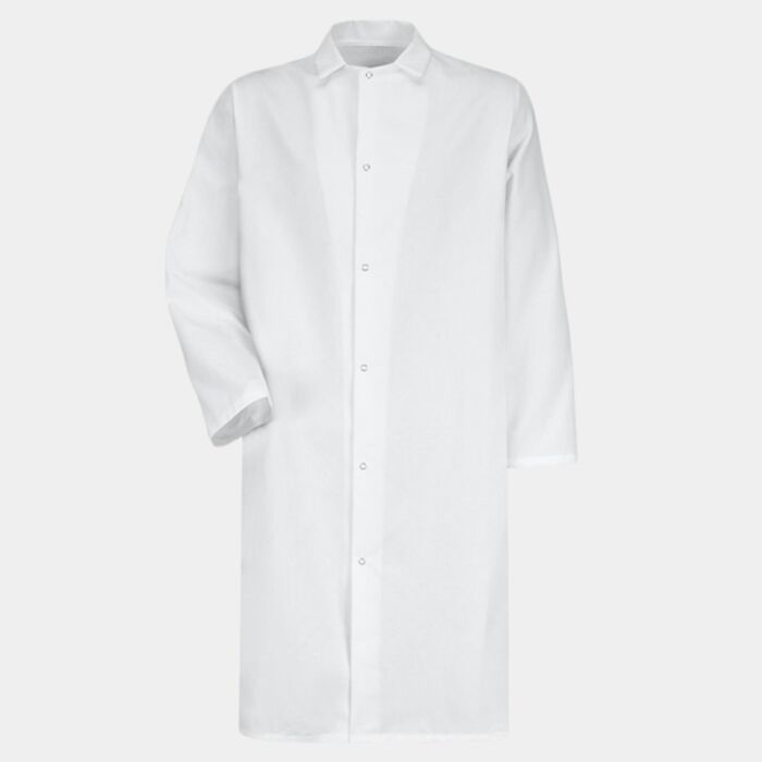 Unisex Gripper - Front Butcher Frock - No Pockets Thumbnail