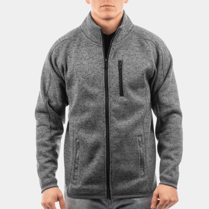 Men's Sweater Knit Jacket Thumbnail