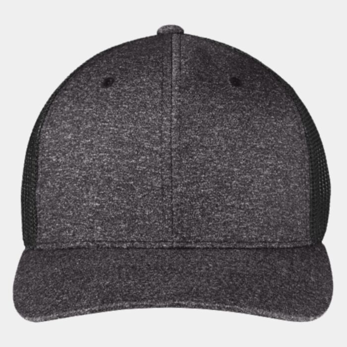 Flexfit ® Melange Mesh Back Trucker Cap Thumbnail