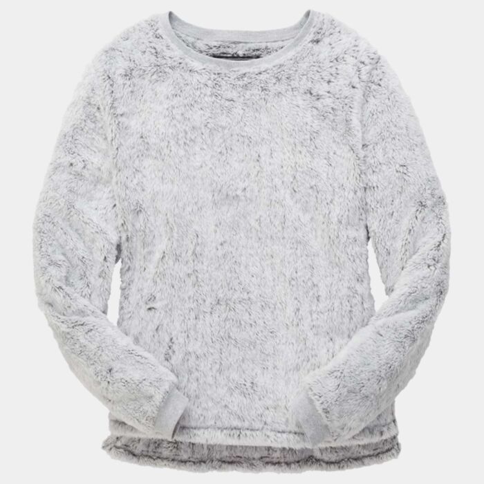 Women's Fuzzy Crewneck Fleece Thumbnail