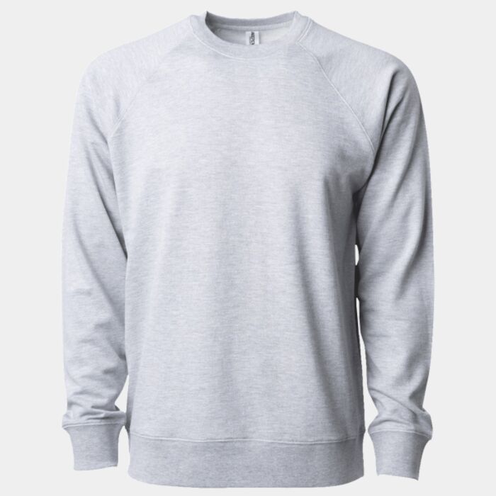 Unisex Icon Lightweight Loopback Terry Crewneck Sweatshirt Thumbnail