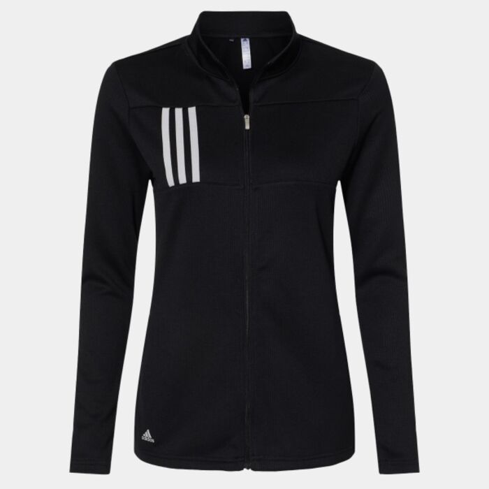 Women's 3-Stripes Double Knit Full-Zip Jacket Thumbnail