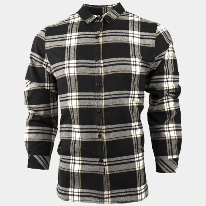 Women's No Pocket Yarn-Dyed Flannel Shirt Thumbnail