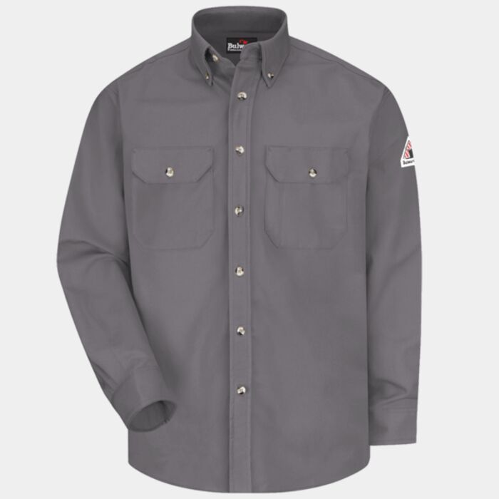 Men's Tall Dress Uniform Shirt - Excel FR ComforTouch - 7 oz. Thumbnail