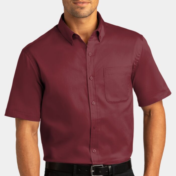 Short Sleeve SuperPro React Twill Shirt Thumbnail