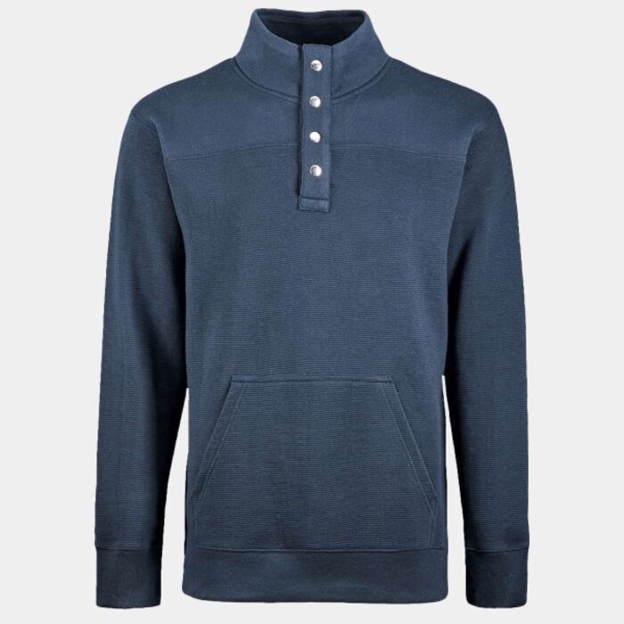 Men's Ripple Fleece Snap Sweatshirt Thumbnail
