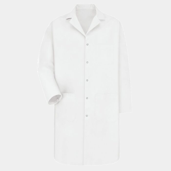 Unisex Gripper Front Lab Coat Thumbnail