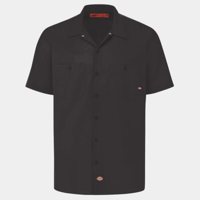 Men's Industrial Short Sleeve Work Shirt Thumbnail
