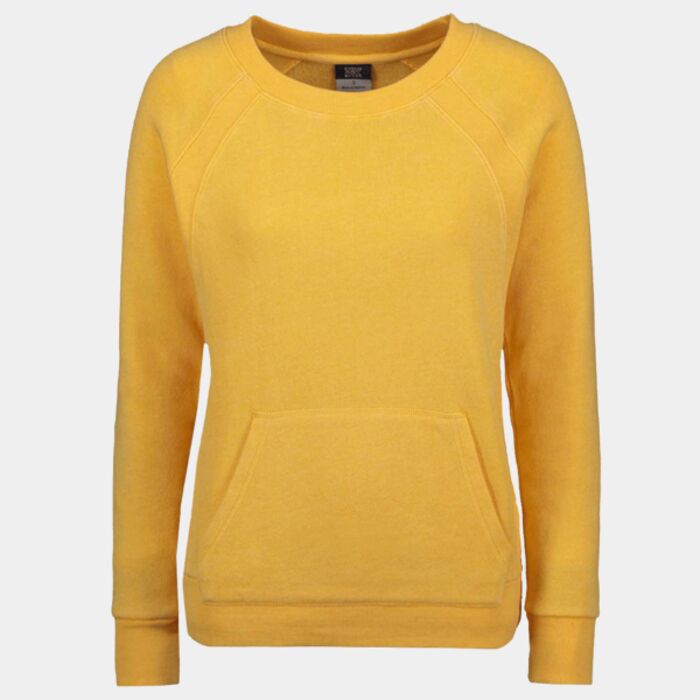 Lemon  Michaela Angel Fleece Crewneck Sweatshirt Thumbnail